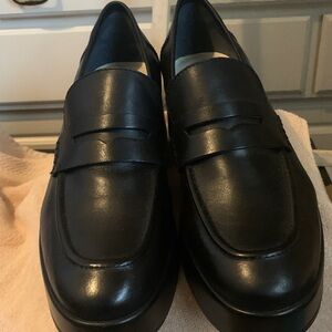 Dolce Vita Black Leather Loafers